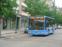 Die Front des MB Citaro Facelift in St. Louis Frankreich