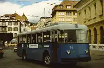 TC Nr. 14 am 24. September 1981 in La Chaux-de-Fonds (Linie 7)