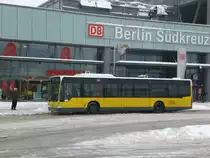 Mercedes-Benz O 530 II (Citaro Facelift) auf der Linie 106 nach U-Bahnhof Seestra�e am S-Bahnhof S�dkreuz.