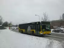 Mercedes-Benz O 530 LE � (Citaro) auf der Linie 160 nach Sch�neweide Hasselwerderstra�e an der Haltestelle Altglienicke Siriusstra�e.