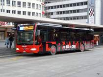 Mercedes Citaro GR 97505 bei den Bushaltestellen vor dem Bahnhof Chur am 01.01.2010