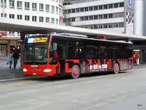 Mercedes Citaro GR 97505 bei den Bushaltestellen vor dem Bahnhof Chur am 01.01.2010
