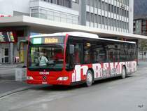 Mercedes Citaro GR 97506 bei den Bushaltestellen vor dem Bahnhof Chur am 01.01.2010