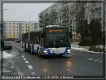 244 Richtung Mecklenburger Allee