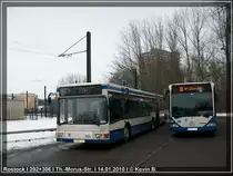 292+306 in der Th.-Morus-Str. 14.01.2010