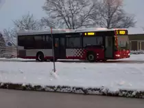 Seit 14 dezember 2009 gibt es auch Qbuzz im Groningen und Drenthe. 
Diezer foto hab ich gemacht am einen fruhe sonntagmorgen im mein wohnort Appelscha