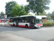 Van Hool AG 300 auf der Linie 191 nach Krohnsteigtunnel am U-Bahnhof Niendorf Markt.
