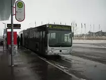 Der Citaro G am Daisy Wochenende an der Messe Karlsruhe.