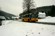 PU Obrist, Rheinsulz, AG 14'878 (Saurer/Hess RH580-25, 1984, ex P25'848) am 15.1.2010 in Leidikon (Sulztal). 