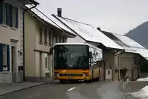 PU Keller, Hottwil, Nr. 6 (AG 428'668, Setra 315NF, 1998, ex Regie Aarau P25'603) am 15.1.2010 in Wil AG.