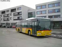 Postauto/Regie Frick AG 336 802 (Mercedes Citaro O530�) am 15.1.2010 beim Bhf. Laufenburg. Dieser Kurs f�hrt ausnahmsweise nur bis Frick, den meistens fahren die Postautos der Linie 135 ab Frick weiter �ber die Staffelegg nach Aarau.