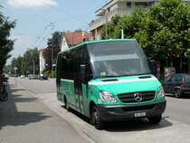 Mercedes Citystar mit der Betriebsnummer 864 bei der Haltestelle Niederholz Bahnhof. Die Aufnahme stammt vom 02.07.2009.