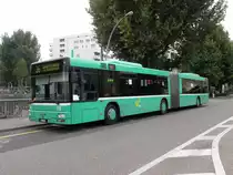 MAN Bus mit der Betriebsnummer 776 wartet an der Endhaltestelle in Kleinh�ningen auf seine Abfahrtszeit. Die Aufnahme stammt vom 15.09.2009.