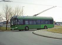 Orusttrafiken 7233  Ellen  in wendeschleife am Bahnhof Landskrona,Schweden, 12. M�rz 2004.