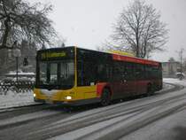 MAN Niederflurbus 3. Generation (Lions City) auf der Linie 175 nach S-Bahnhof Lichtenrade an der Haltestelle Lichtenrade Nahariyastra�e.