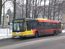 MAN Niederflurbus 3. Generation (Lions City) auf der Linie 175 am S-Bahnhof Lichtenrade.