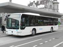 Mercedes Citaro Nr.12  SG 3783 unterwegs auf deer Linie 622 bei den Bushaltestellen vor dem Bahnhof Rapperswil/SG am 16.01.2010
