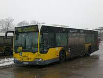 Mercedes-Benz O 530 I (Citaro) auf der Linie 110 nach U-Bahnhof Oskar-Helene-Heim an der Hertzallee.