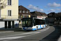 BOGG, Wangen, Nr. 100 (SO 21'839, MAN Lion's City A21, 2009) am 18.1.2010 in Aarburg. 