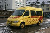 Graf Reisen 388 (HER AG 97) an der Haltestelle Witten Rathaus,2.1.2010.