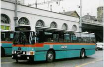 Aus dem Archiv: GFM Fribourg Nr. 16/FR 365 Volvo/Van Hool am 7. Juli 1998 Fribourg, Bahnhof