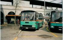 Aus dem Archiv: GFM Fribourg Nr. 4/FR 494 Volvo/Hess am 3. April 1999 Fribourg, Bahnhof
