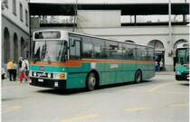 Aus dem Archiv: GFM Fribourg Nr. 5/FR 369 Volvo/Van Hool am 3. April 1999 Fribourg, Bahnhof