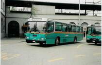 Aus dem Archiv: GFM Fribourg Nr. 8/FR 395 Volvo/Lauber am 3. April 1999 Fribourg, Bahnhof