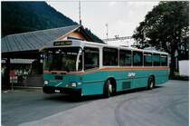 Aus dem Archiv: GFM Fribourg Nr. 61/FR 396 Volvo/Lauber am 29. August 1999 Boltigen, Bahnhof