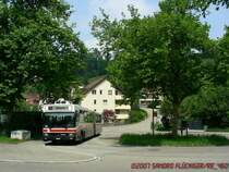 Der NAW/Hess Nr. 245 an der Endstation Bach St. Georgen.