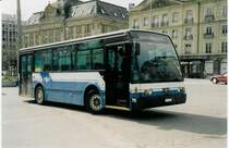 Aus dem Archiv: TF Fribourg Nr. 76/FR 646 Van Hool am 3. April 1999 Fribourg, Place Python 