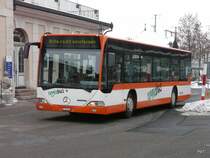 regiobus Gossau - Mercedes Citaro Nr.22 SG 257922 vor dem Bahnof in Gossau am 16.01.2010