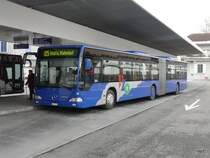 VZO - Mercedes Citaro Nr.26 ZH 198726 unterwegs auf der Linie 925 bei den Bushaltestellen beim Bahnhof Meilen am 16.01.2010