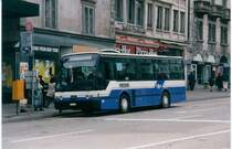 Aus dem Archiv: TF Fribourg Nr. 78/FR 648 Van Hool am 3. April 1999 Fribourg, Bahnhof