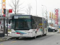 asm - Neoplan Nr.83  BE 628374 unterwegs auf der Linie 3N in B�zingen am 23.01.2010