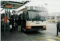 Aus dem Archiv: TPG Gen�ve Nr. 688 NAW/Hess Gelenktrolleybus am 16. M�rz 1997 Gen�ve, A�roport