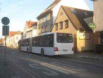 Dieser MAN Lion&acute;s City GL (Wagen 4595) ist eine Rarit�t im Bremer Norden, sollten sie doch nur auf den Innenstadtlinien 24-27 eingesetzt werden, aber ich freute mich sehr, als ich den Bus in Lesum bekam um nach Vegesack zu fahren. Das bild entstand im Januar 2010 in Bremen Vegesack.