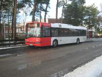 Wagen 4206 steht an der Haltestelle Ostlandstra�e in Schwanewede zur abfahrt bereit. Wartet allerdings noch knappe 5 Min bis zur Abfahrt nach Mar�el. 