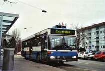 Abschiedsfahrt: VBZ Zrich Nr. 211/ZH 588'211 Mercedes O 405N am 13. Dezember 2009 Zrich, Im Gut