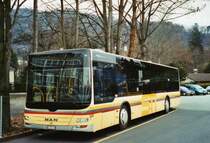 STI Thun Nr. 129/BE 800'129 MAN am 14. Dezember 2009 Thun, Schifflndte