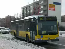 Mercedes-Benz O 530 II (Citaro Facelift) auf der Linie 106 nach U-Bahnhof Seestra�e am S-Bahnhof Beusselstra�e.