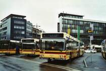 STI Thun Nr. 68/BE 458'568 MAN am 21. Dezember 2009 Thun, Bahnhof