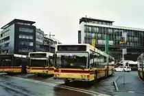 STI Thun Nr. 68/BE 458'568 MAN am 21. Dezember 2009 Thun, Bahnhof