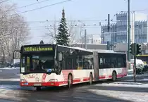 DVG 415 (DU DV 4406) am Betriebshof Stadtmitte der EVAG.
Aufgenommen am 26.1.2010.