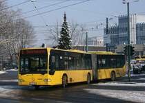 EVAG 4503 (E VG 4503) am Betriebshof Stadtmitte mit einer Sonderfahrt fr Deichmann,26.1.2010