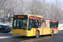 EVAG 3408 (E VG 3408) mit einer Sonderfahrt fr Deichmann.
Aufgenommen an der Grugahalle am 26.1.2010.