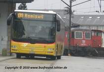 PostAuto, Region Nordschweiz, Regie Balsthal, 

MAN in Balsthal