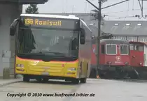 PostAuto, Region Nordschweiz, Regie Balsthal, 

MAN in Balsthal