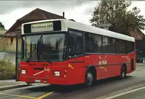 Aus dem Archiv: AAGK, Koppigen Nr. 6/BE 122'011 Volvo am 13. November 2004 bei der Haltestelle Bolligen Halen.