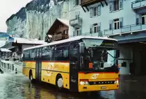 Schmocker, Stechelberg Nr. 1/BE 476'514 Setra am 22. Dezember 2009 Lauterbrunnen, Bahnhof